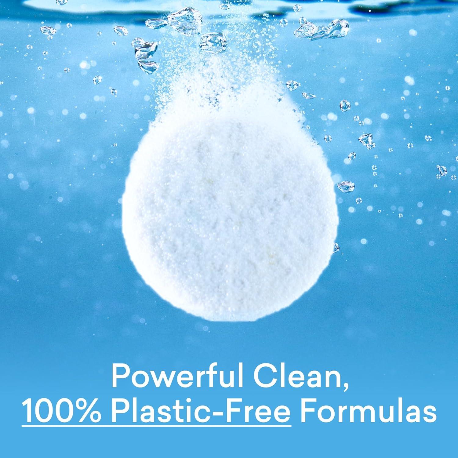 image:imageBLUELAND Laundry Detergent Tablets 36 Count PlasticFree EcoFriendly Pods Sheets Liquid Alternative Fragrance Free and Clear Natural GentleFragrance Free