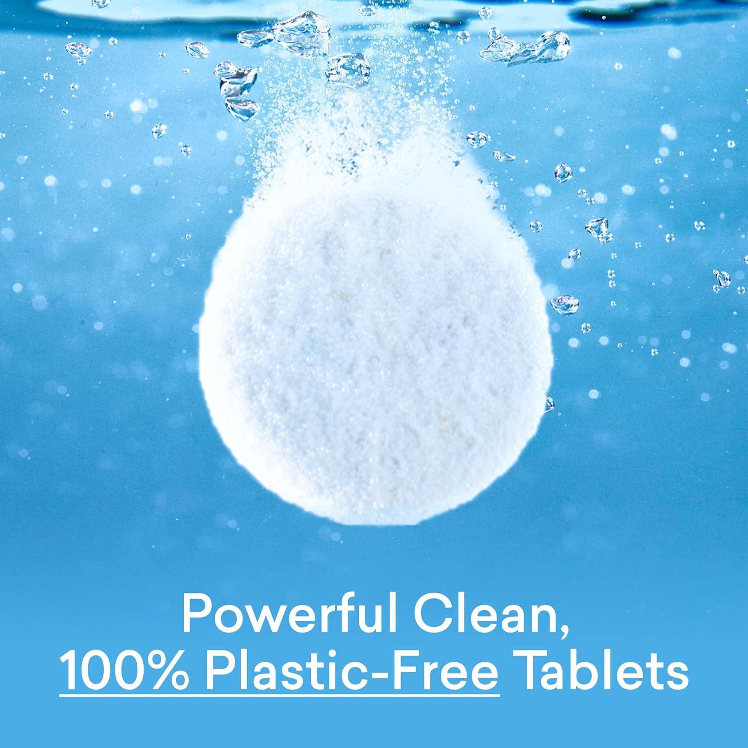 image:imageBLUELAND Laundry Detergent Tablets 36 Count PlasticFree EcoFriendly Pods Sheets Liquid Alternative Fragrance Free and Clear Natural GentleFragrance Free