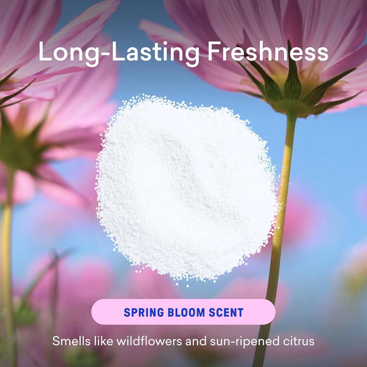 image:imageBLUELAND Oxi Laundry Booster Powder with Tin Starter Set Spring Bloom Scent 25 Loads 176 oz PlasticFree Eco Friendly Oxy Cleaner Stain RemoverSpring Bloom